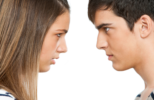 Upset Couple, Communication, Arguing